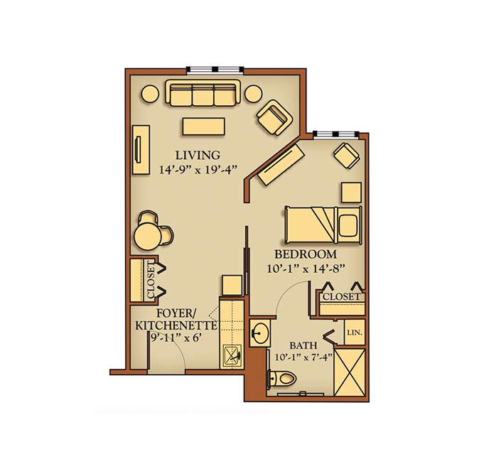 Assisted Living Apartment Floor Plans Otterbein Granville
